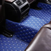 Blue Stitching Custom Heavy Duty, Universal Fit Floor Mats for Cars, SUVs, and Trucks