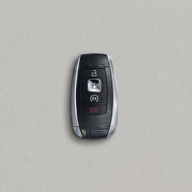 Premium Leather Key Fob for Lincoln