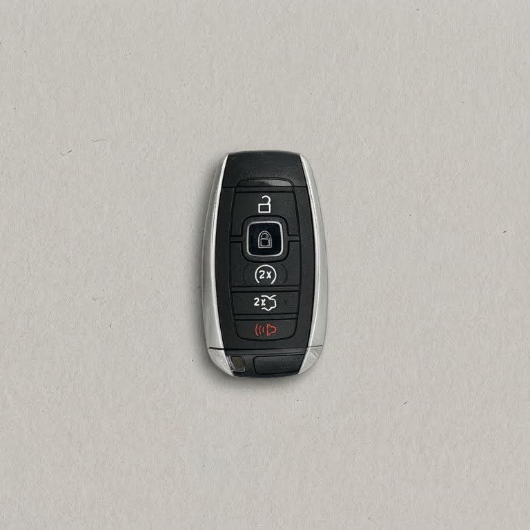 Premium Leather Key Fob for Lincoln