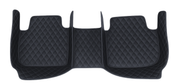 Black with Black Stitching Custom Heavy Duty, Universal Fit Floor Mats for Cars, SUVs, and Trucks